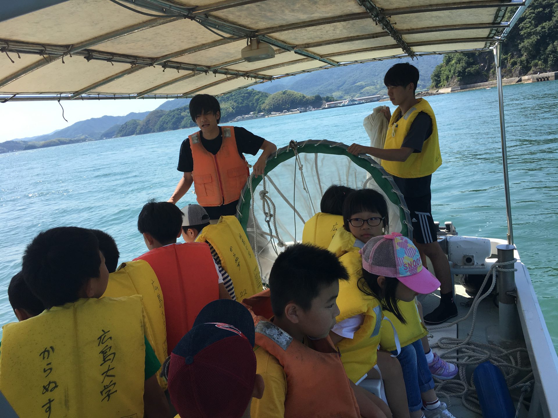 中学生対象　2025サイエンスデイキャンプin広島大学水産実験所